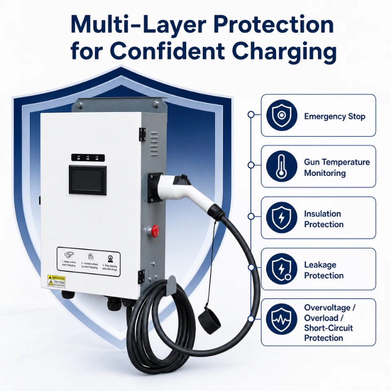 Estaciones de Carga de Suelo p - Ev Charger reseña y precio