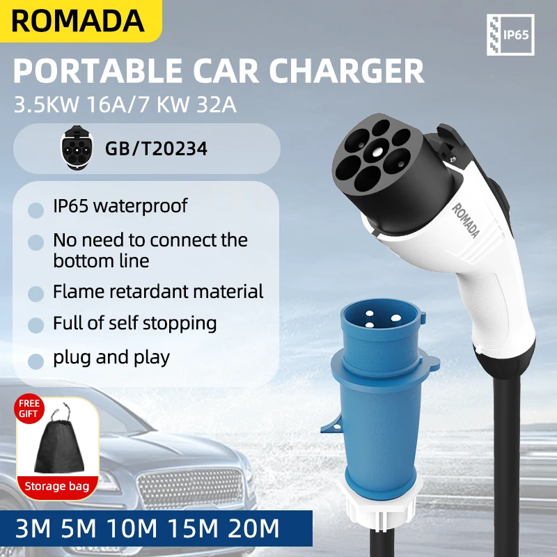 Para vehículo eléctrico 3.5KW  - Ev Charger Adapter reseña y precio