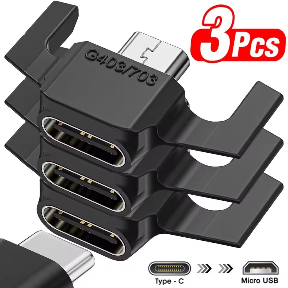 Adaptador de carga Micro USB a - Type 2 Charger reseña y precio